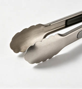 Feqiyoxi - Set 3 Pinze da Cucina Inox 7/9/12 Pollici Resistenti al Calore